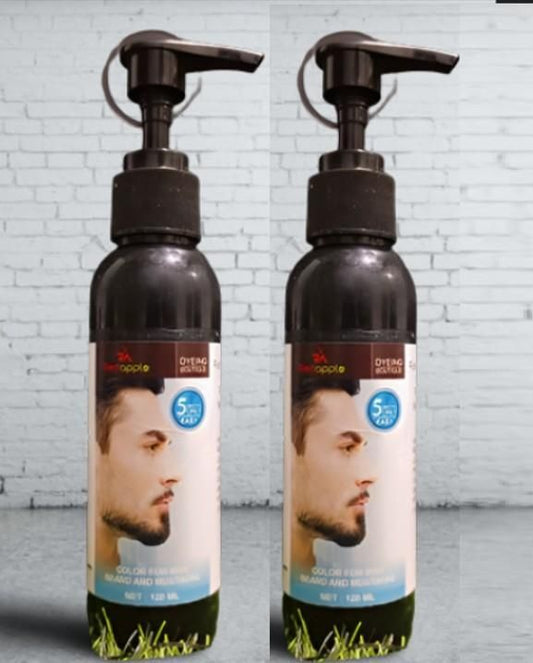 Hair Color Shampoo for Men's 120ml (Pack of 2)
